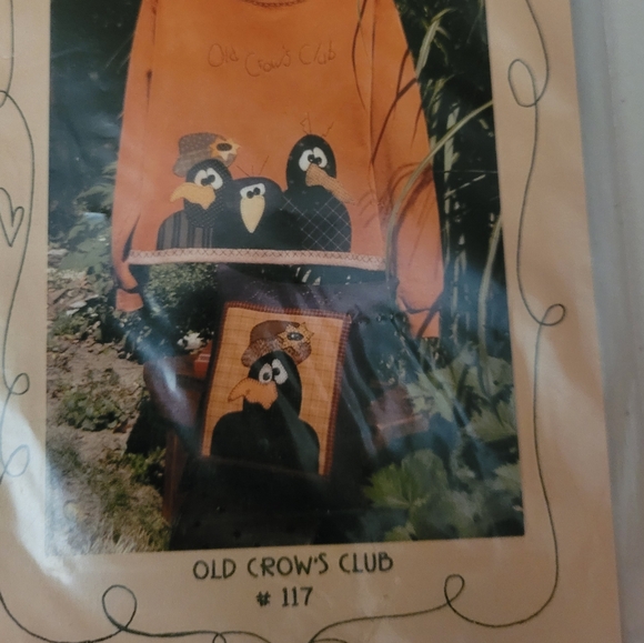 Bloomin Minds Old Crows Club Applique Pattern - Picture 3 of 3